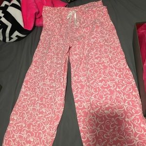 Lilly Pulitzer large Pajama top and pants set pink